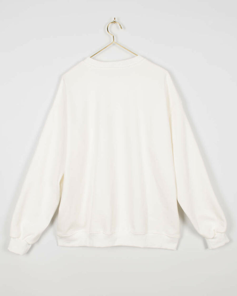 Sudadera mujer blanca talla única