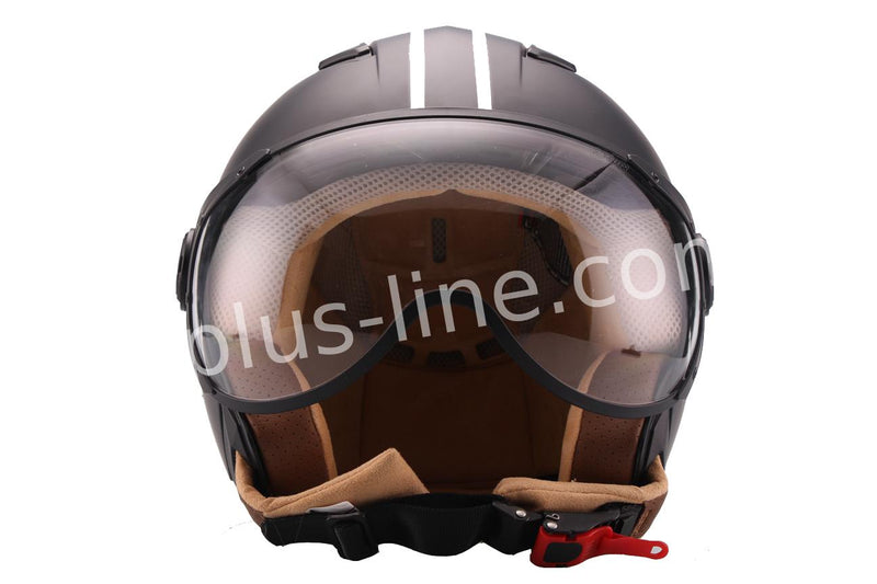 Scooter ciclomotor casco de verano casco jet vito moda notte techo boxer tallas xs sml xl xxl | casco de scooter