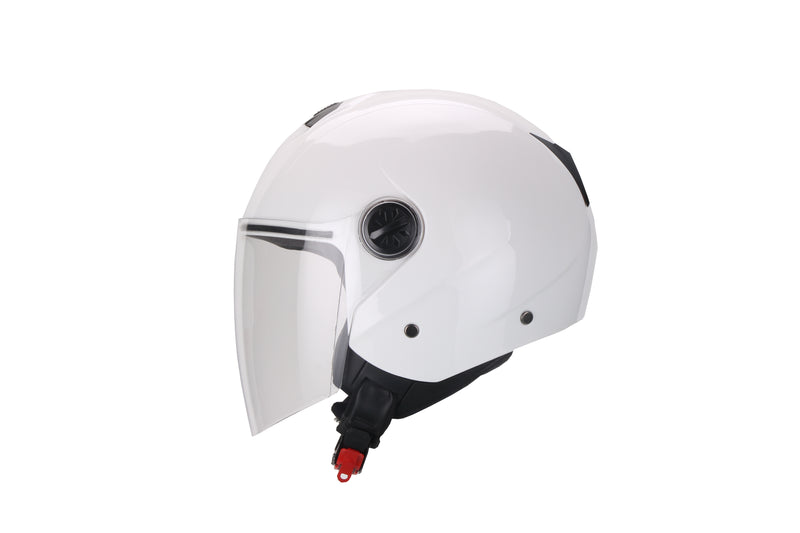 Scooter ciclomotor casco de verano casco jet vito palermo roof boxer negro mate blanco tallas xs sml xl xxl | casco de scooter