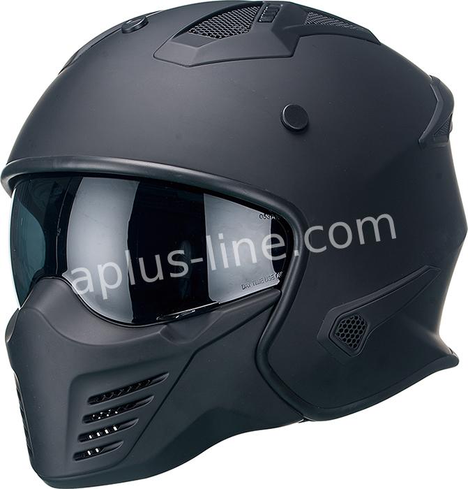 Scooter bromfiets zomerhelm jet helm vito bruzano roof boxer maten xs s m l xl xxl | Scooterhelm