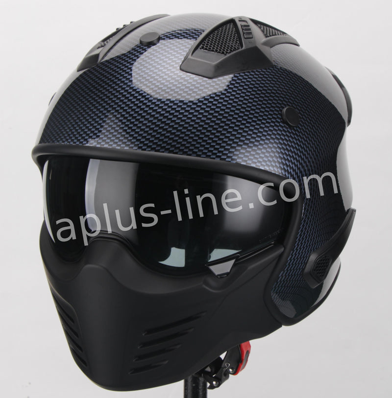 Scooter ciclomotor casco verano casco jet vito bruzano techo boxer tallas xs sml xl xxl | casco de scooter