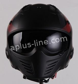 Scooter ciclomotor casco verano casco jet vito bruzano techo boxer tallas xs sml xl xxl | casco de scooter