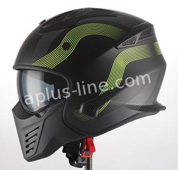 Scooter ciclomotor casco verano casco jet vito bruzano techo boxer tallas xs sml xl xxl | casco de scooter