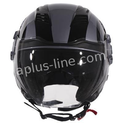 Scooter bromfiets zomerhelm jet helm vito isola roof boxer maten xs s m l xxl | Scooterhelm