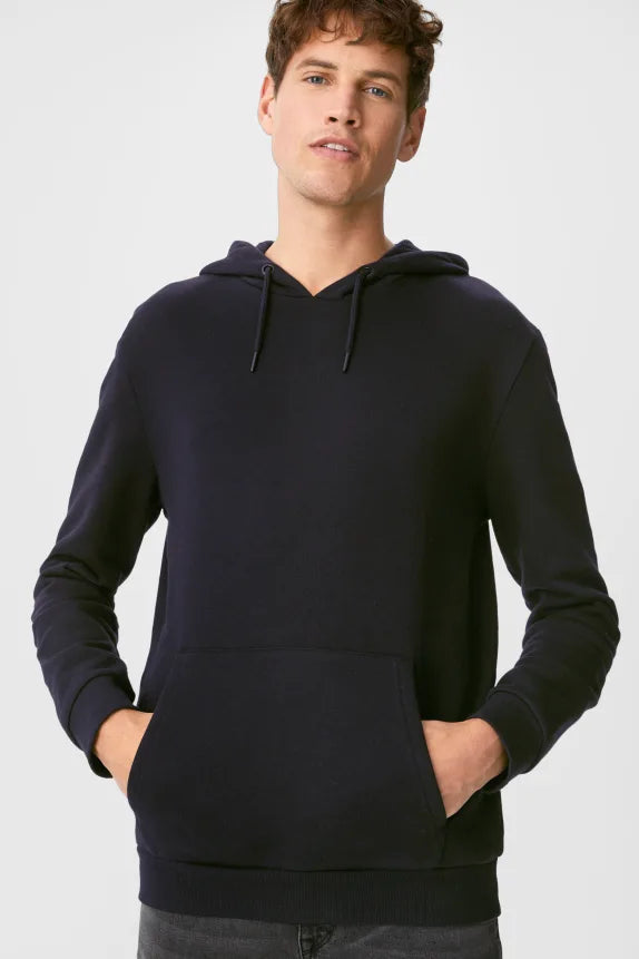 Sudadera con capucha para hombre con capucha blanco marrón negro gris sml xl xxl