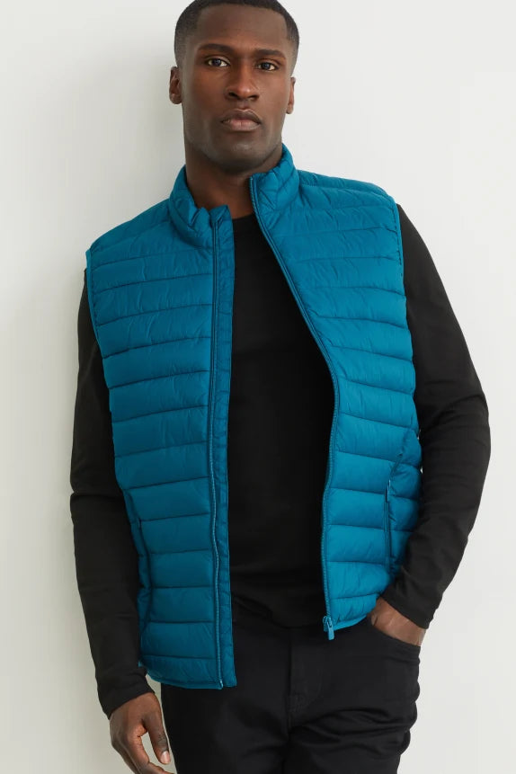 Heren bodywarmer jas rood blauw zwart groen marineblauw s m l xl xxl