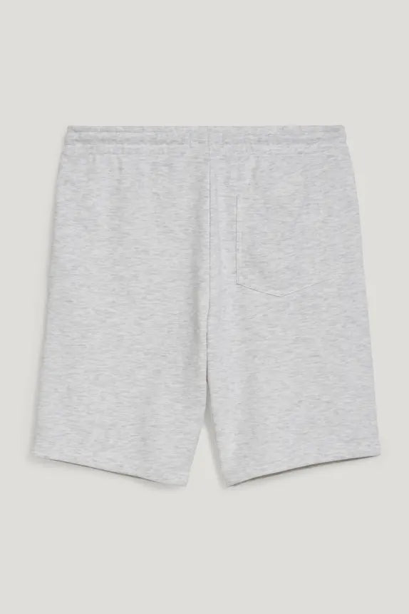 Pantalón deportivo corto de hombre con bolsillos gris SML XL XXL