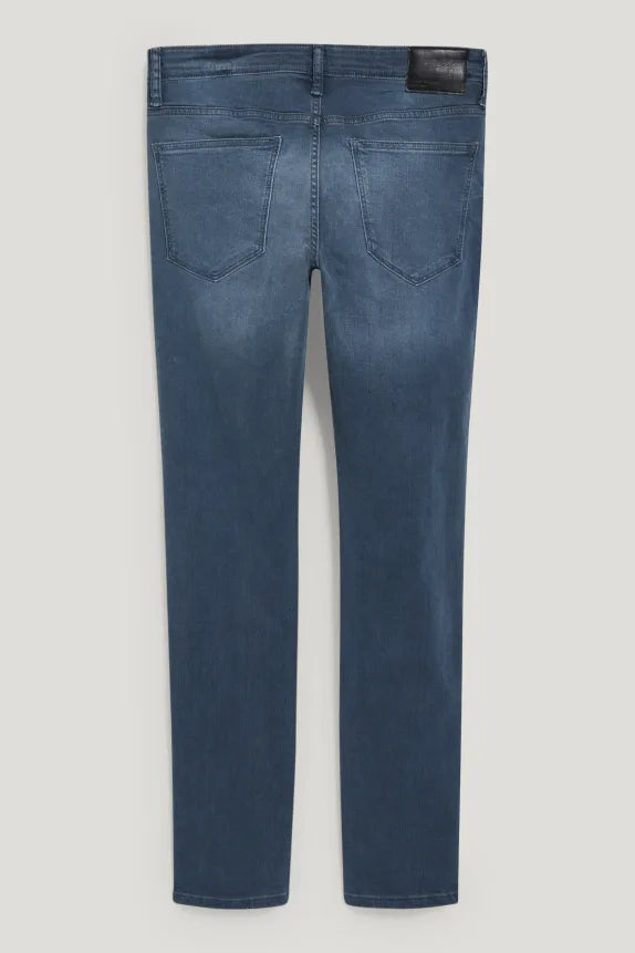 Heren spijkerbroek jeans blauw s m l xl xxl xxxl