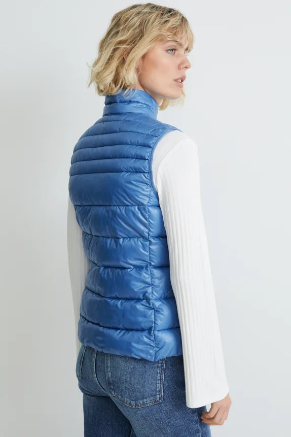 Clemens & August merk dames bodywarmer jas lichtgroen blauw beige marineblauw xs s m l xl xxl xxxl