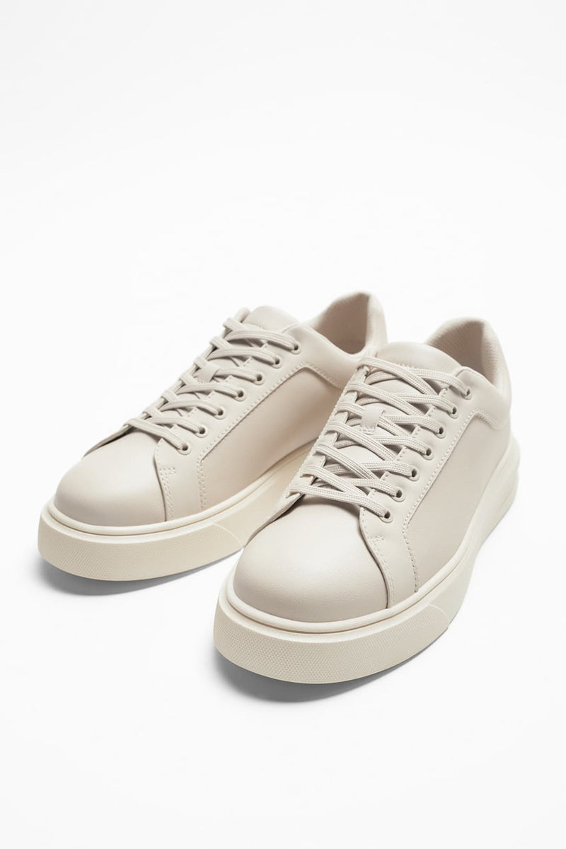 Córdoba merk heren lage sneakers veterschoenen zwart beige wit 39 t/m 47