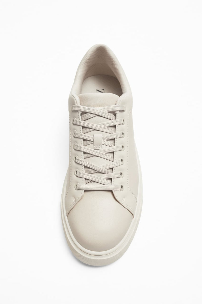 Córdoba merk heren lage sneakers veterschoenen zwart beige wit 39 t/m 47