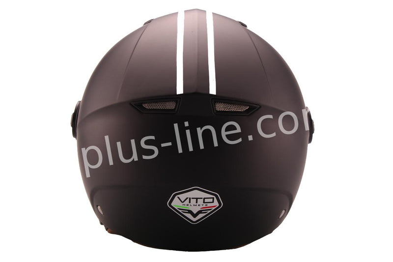 Scooter ciclomotor casco de verano casco jet vito moda notte techo boxer tallas xs sml xl xxl | casco de scooter