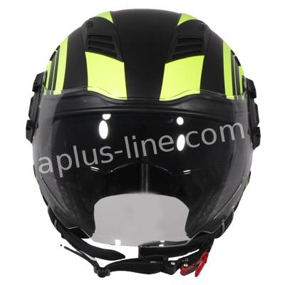 Scooter bromfiets zomerhelm jet helm vito isola roof boxer maten xs s m l xxl | Scooterhelm