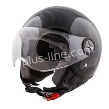 Scooter bromfiets zomerhelm jet helm vito loreto roof boxer maten xs s m l xl xxl | Scooterhelm