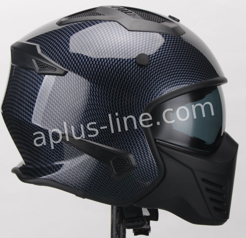 Scooter ciclomotor casco verano casco jet vito bruzano techo boxer tallas xs sml xl xxl | casco de scooter