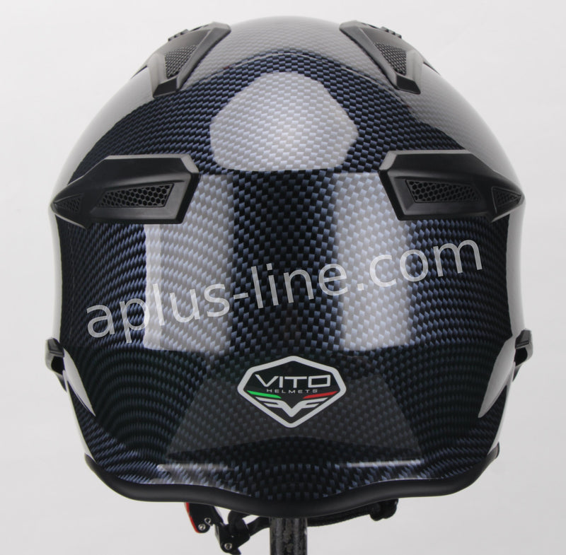 Scooter ciclomotor casco verano casco jet vito bruzano techo boxer tallas xs sml xl xxl | casco de scooter