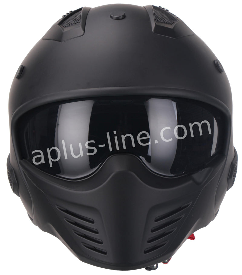 Scooter ciclomotor casco verano casco jet vito bruzano techo boxer tallas xs sml xl xxl | casco de scooter