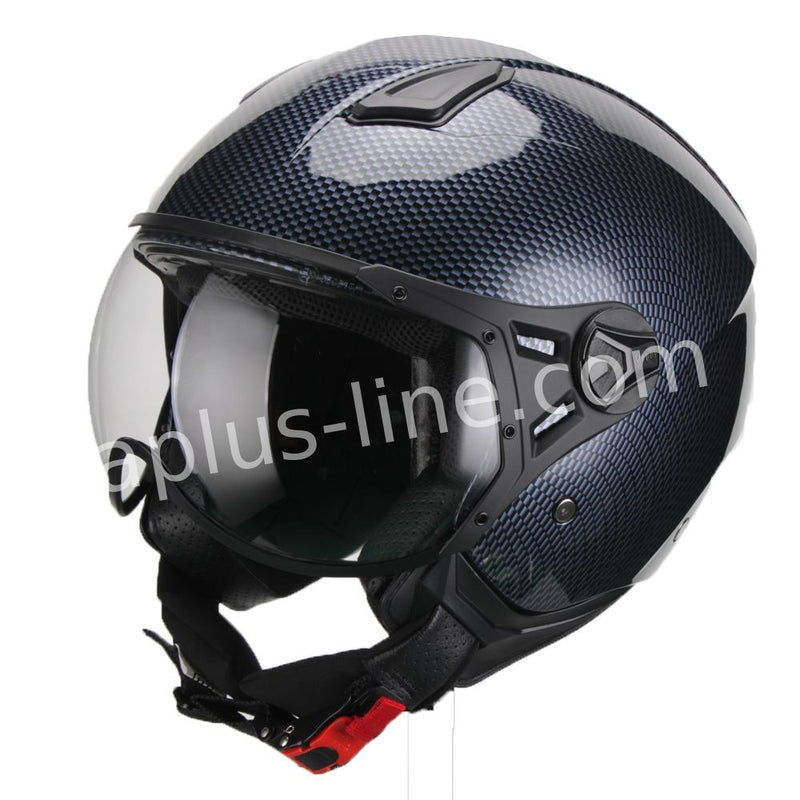 Scooter ciclomotor casco de verano casco jet vito moda notte techo boxer tallas xs sml xl xxl | casco de scooter