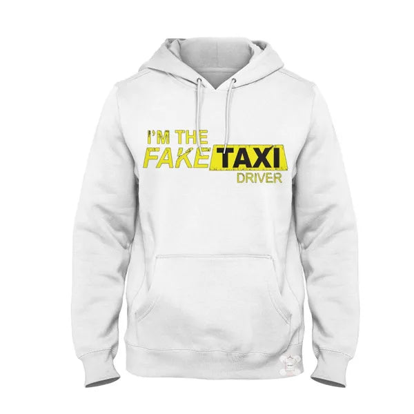 Fake taxi driver mens hoodie sweater sweater white black s m l xl 2xl 3xl 4xl | Menswear