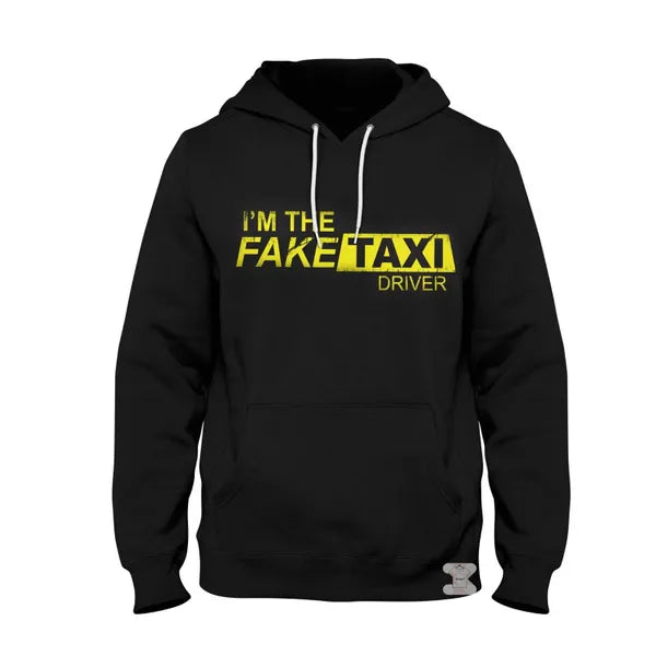 Fake taxi driver mens hoodie sweater sweater white black s m l xl 2xl 3xl 4xl | Menswear