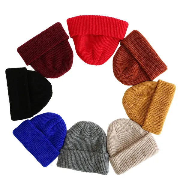 StockroomXL Gorro de invierno para hombre y mujer, dorado, gris, verde, beige, azul, amarillo, azul marino, naranja, morado, rojo, blanco y negro | Ropa y Accesorios