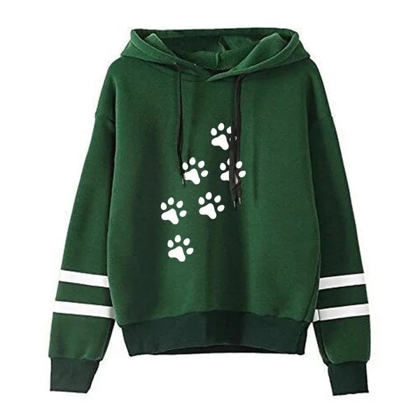 Sudadera con capucha para mujer con logo estampado gris verde oscuro rojo negro xxs xs sml xl xxl xxxl xxxxl