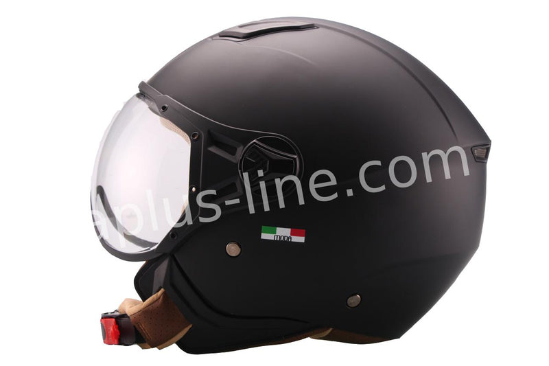 Scooter ciclomotor casco de verano casco jet vito moda notte techo boxer tallas xs sml xl xxl | casco de scooter