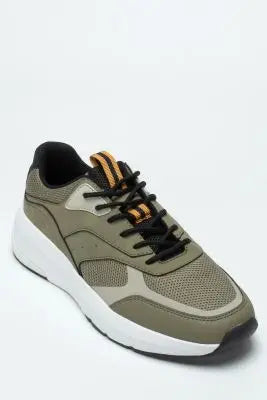 Heren sneakers schoenen groen zwart 40 41 42 43 44 45 46