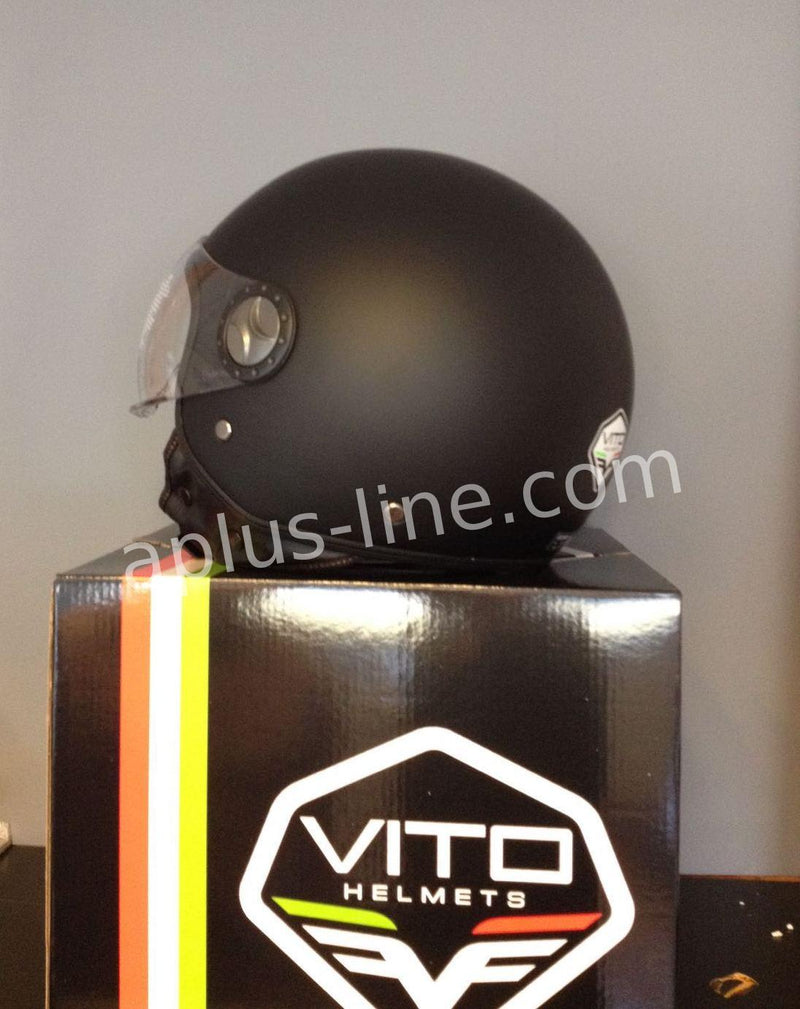 Scooter ciclomotor casco verano casco jet vito loreto techo boxer tallas xs sml xl xxl | casco de scooter