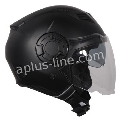 Scooter bromfiets zomerhelm jet helm vito isola roof boxer maten xs s m l xxl | Scooterhelm