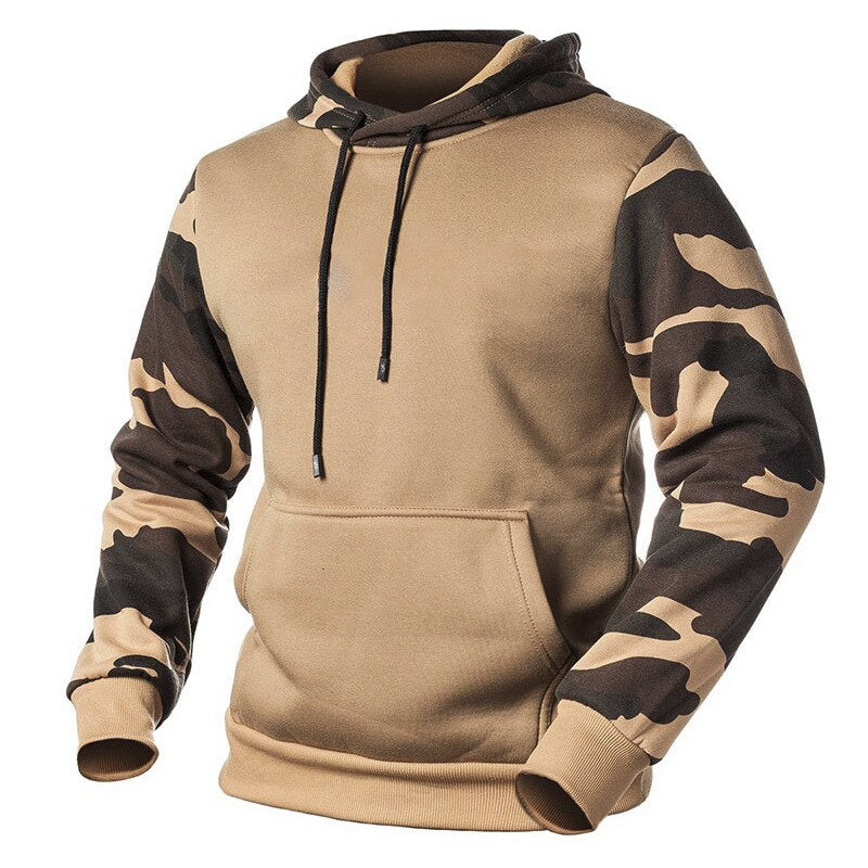 Heren hoodie camouflage legergroen khaki groen zwart xs s m l xl xxl