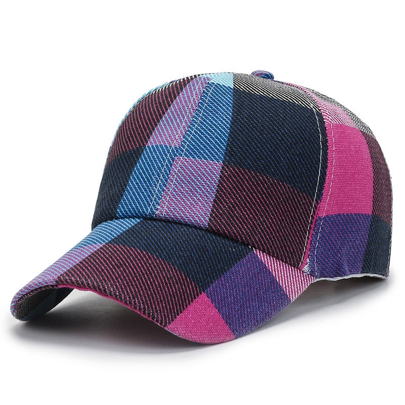 Gorra de béisbol para hombre negro azul rojo rosa marrón violeta