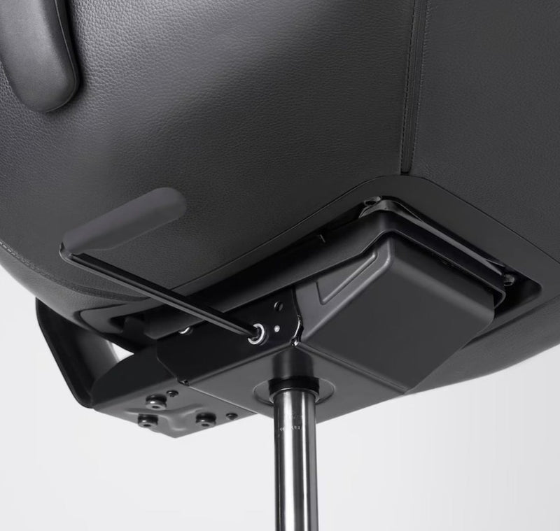 Game luxury modern office chair black / white / dark gray fabric with seat back adjustable wheels