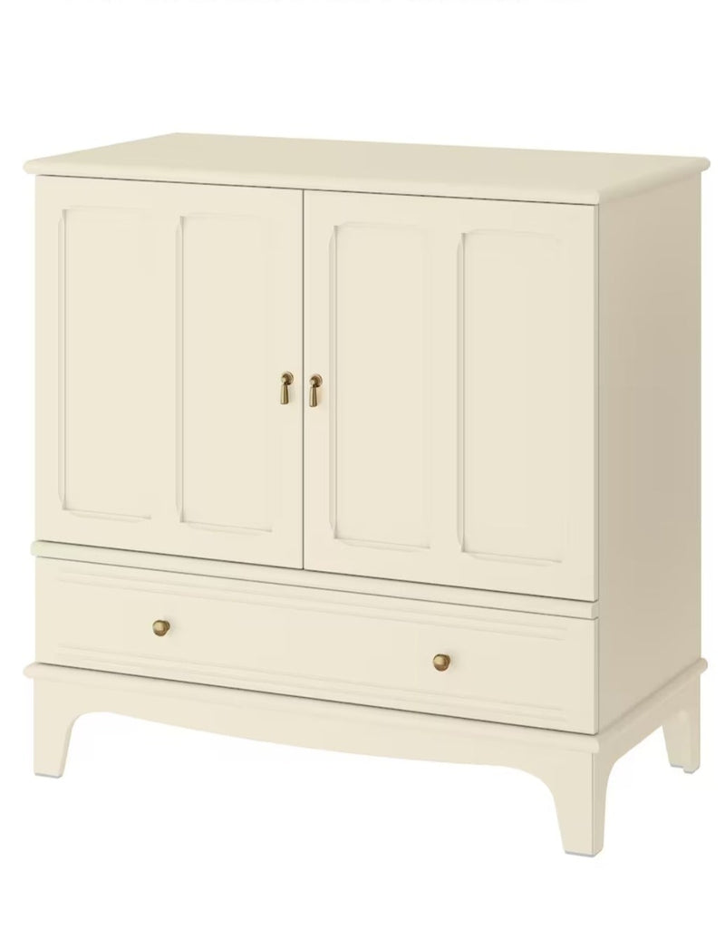 Sideboards chest of drawers blue green light beige width: 102 cm depth: 50 cm height: 101 cm