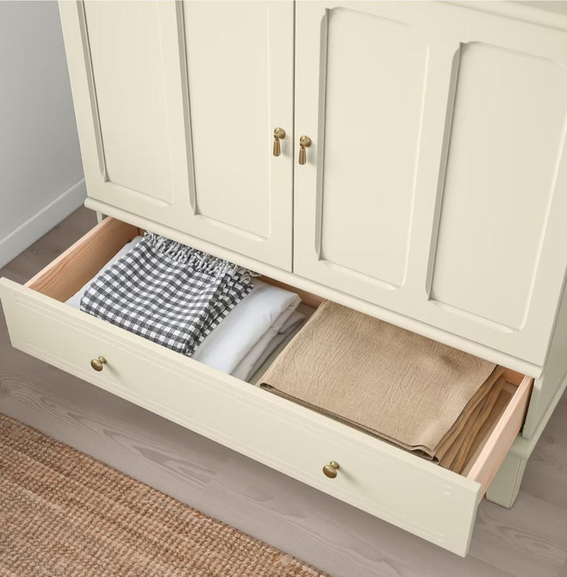 Sideboards chest of drawers blue green light beige width: 102 cm depth: 50 cm height: 101 cm