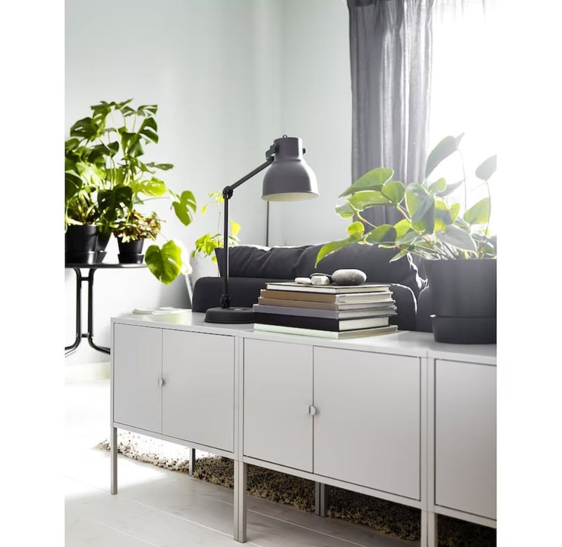 Bedside table side table bed gray width 60 cm depth 35 cm height 57 cm