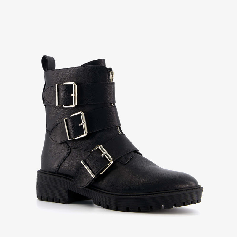 Botas mujer zapatos polipiel negro beige 37 38 39 40 41