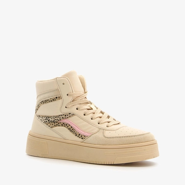 Zapatillas mujer zapatos estampado tigre beige blanco 37 38 39 40 41