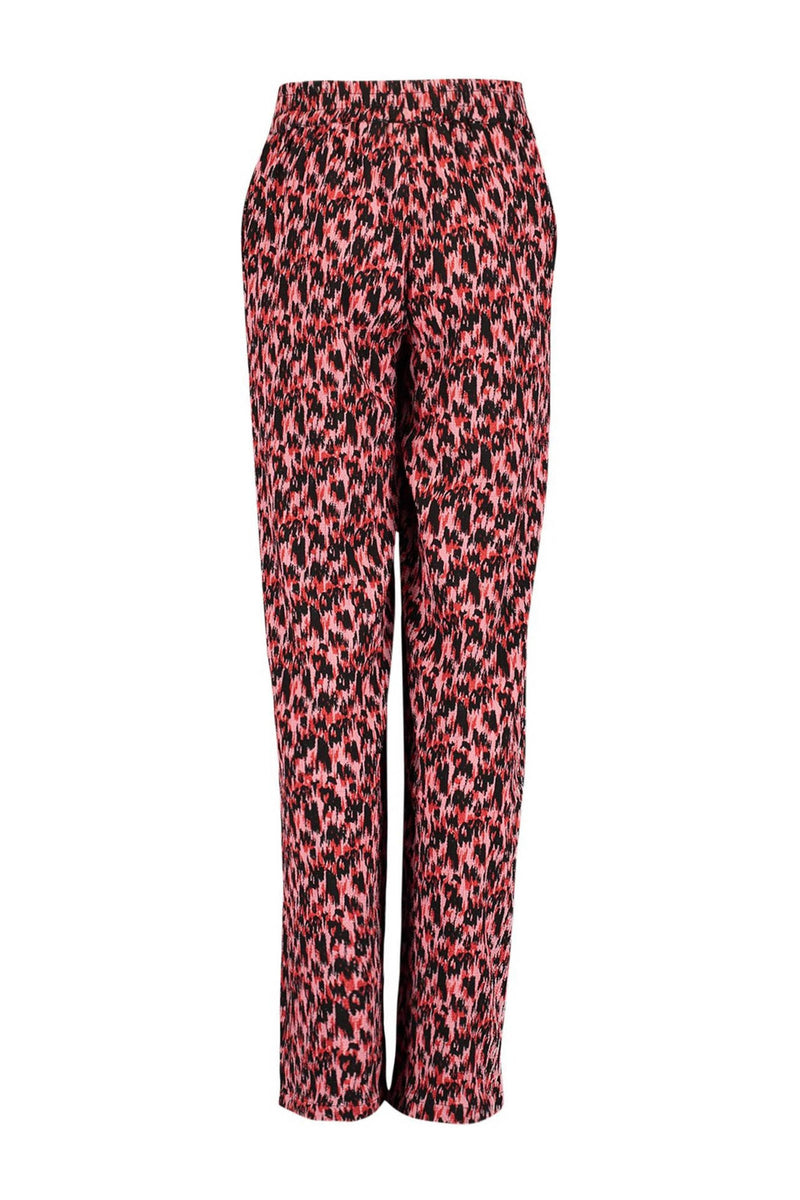 Pantalón niña negro rosa 122 128 134 140 146 152 158 164 170 176