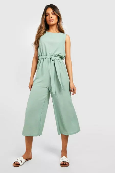 Dames jumpsuit l xl xxxl bruin groen grijs