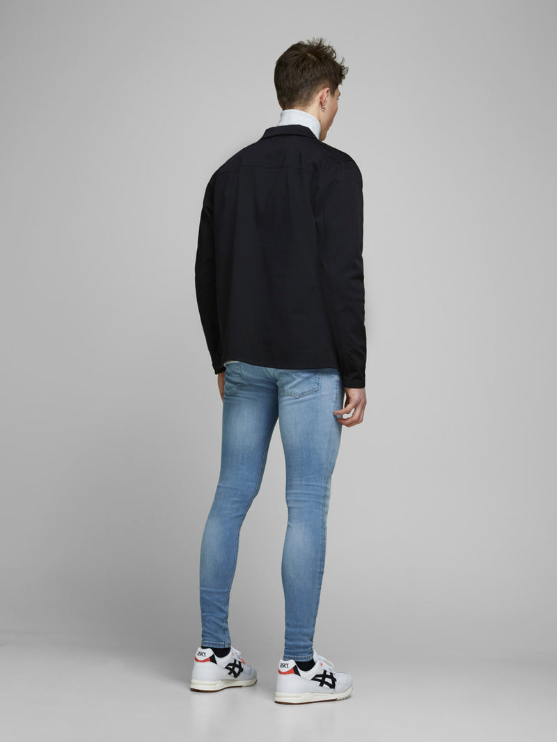 Heren spijkerbroek jeans skinny jeans lichtblauw xs s m l xl xxl