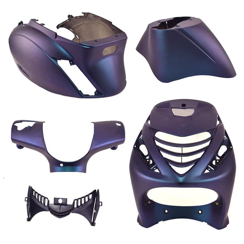 Piaggio Zip Boddykit 5 piece Cameleon Purple Blue 2005 to 2023