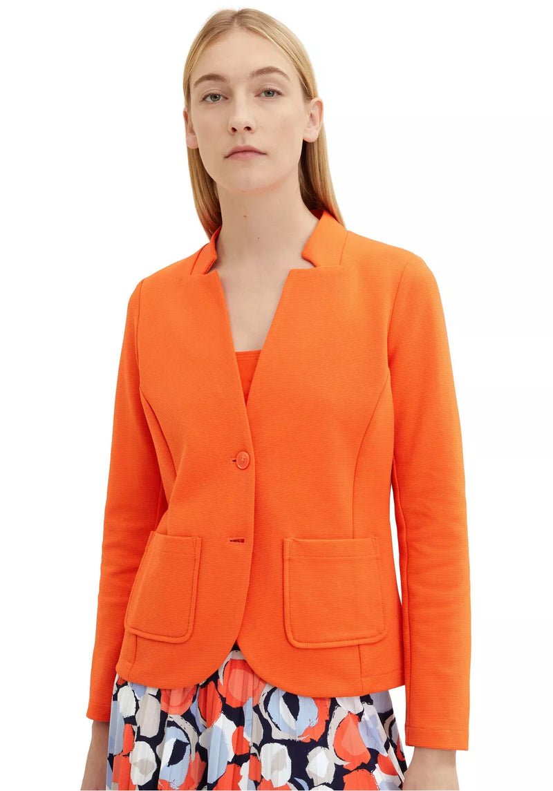 Dames blazer zwart oranje xs s m l xl xxl